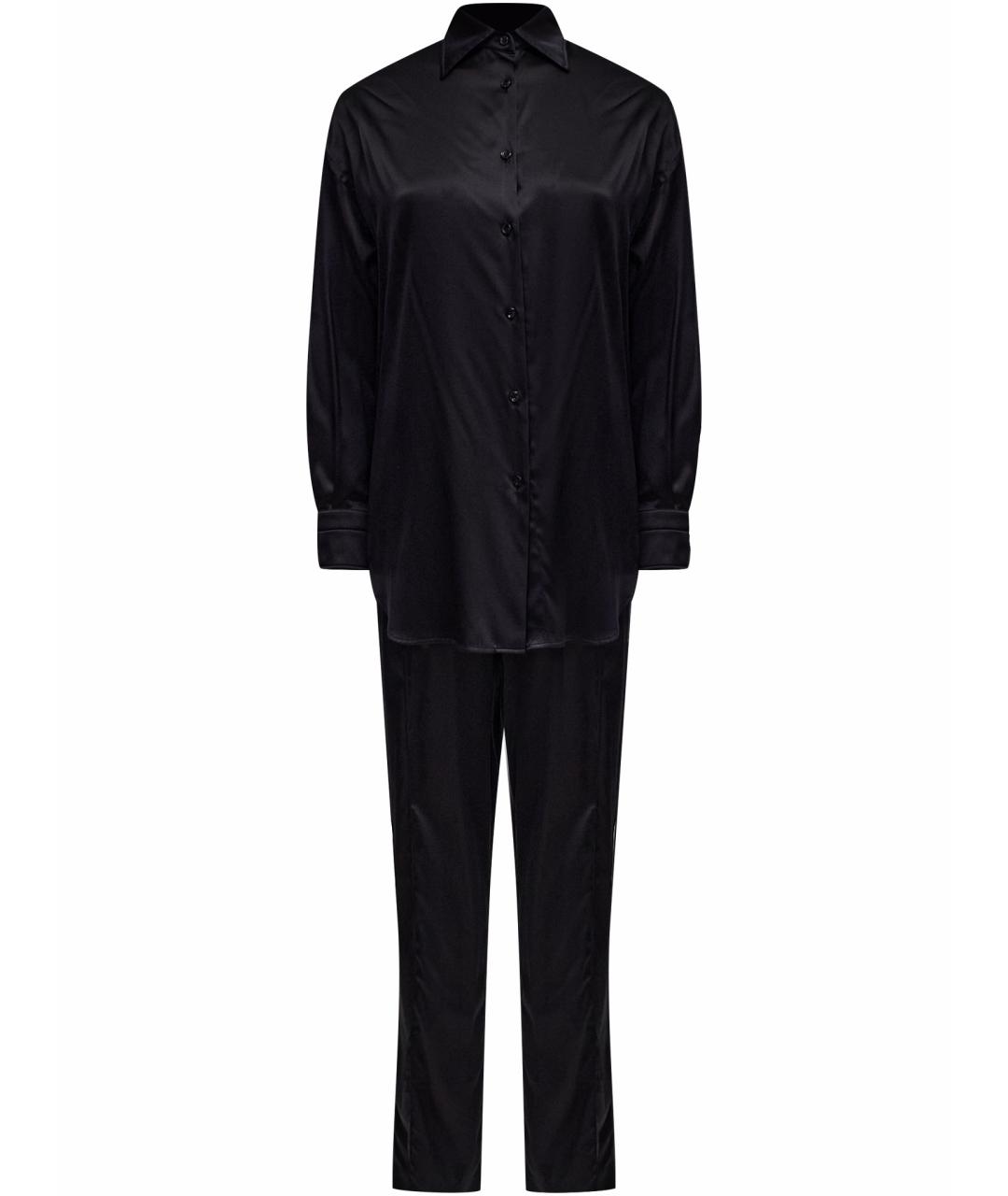 TOM FORD Черный шелковый костюм с брюками, фото 1