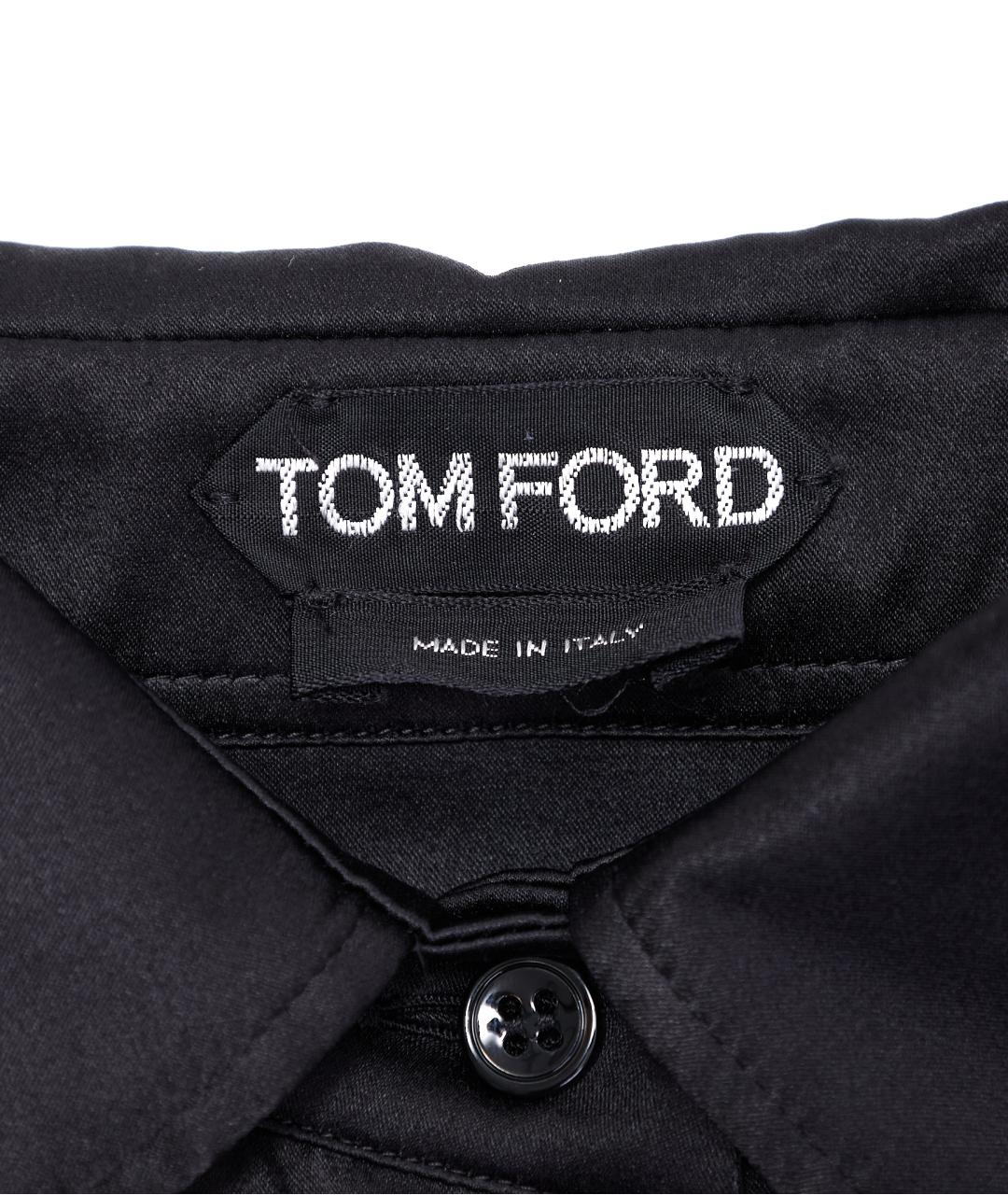 TOM FORD Черный шелковый костюм с брюками, фото 6