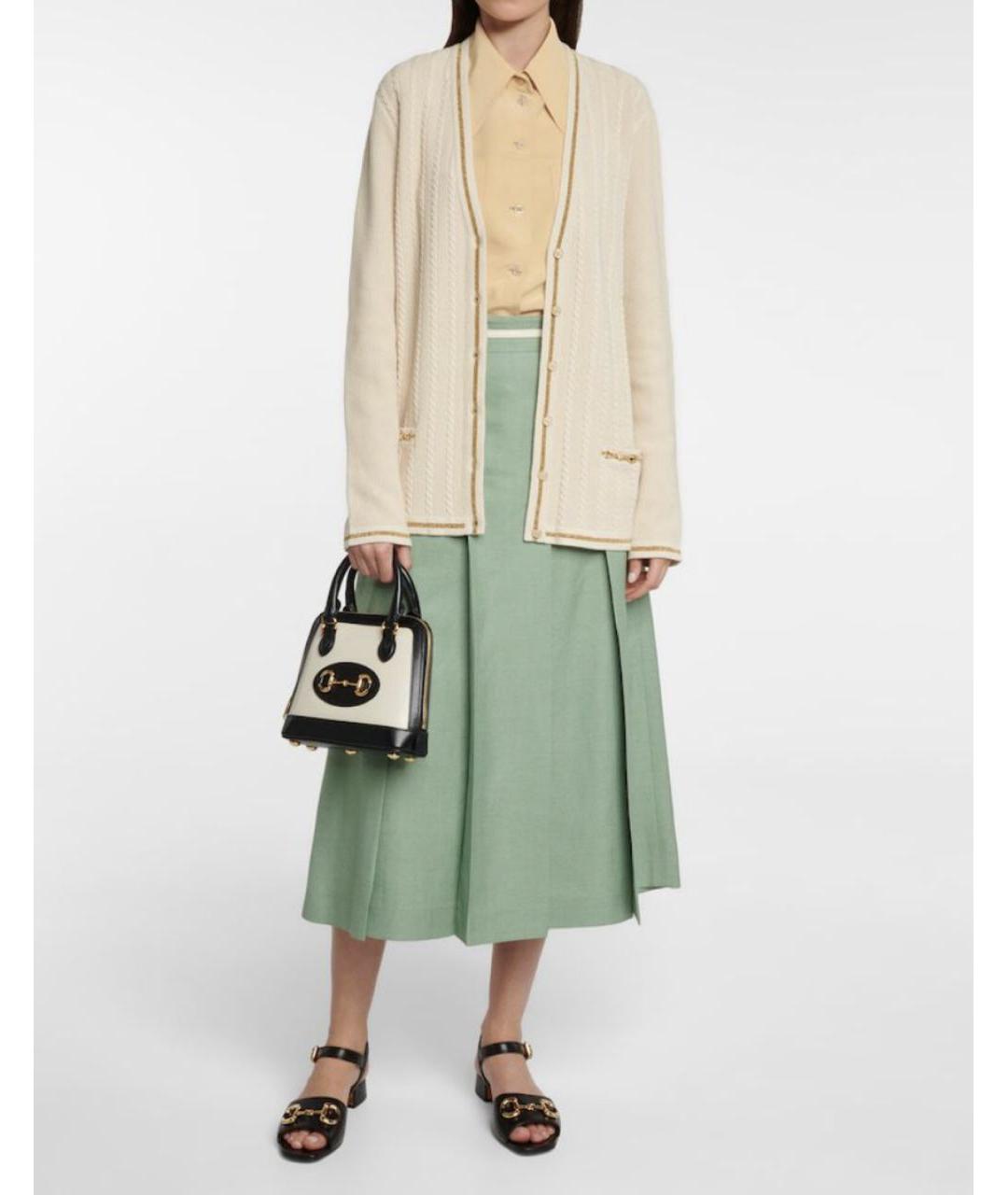 GUCCI Черные кожаные сандалии, фото 2