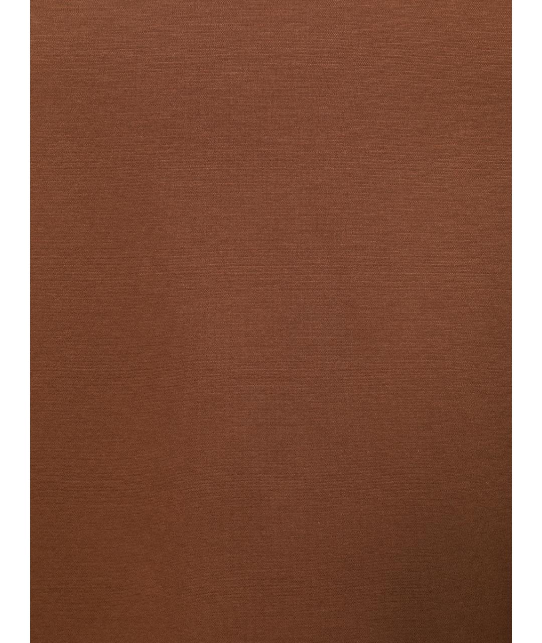KITON Коричневая хлопковая футболка, фото 3