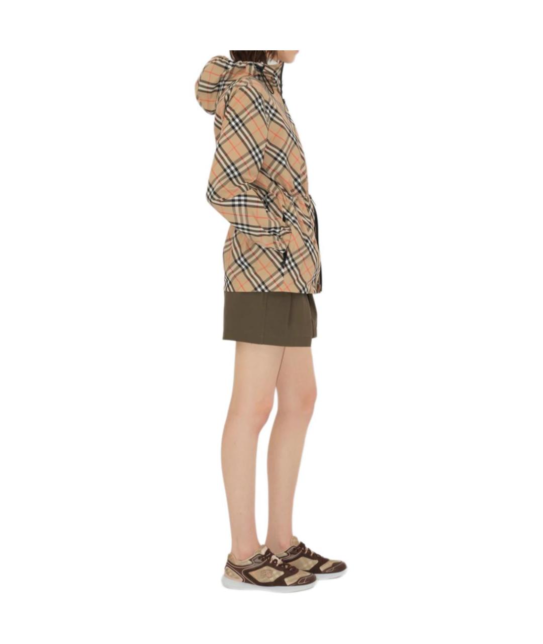 BURBERRY Хаки куртка, фото 4