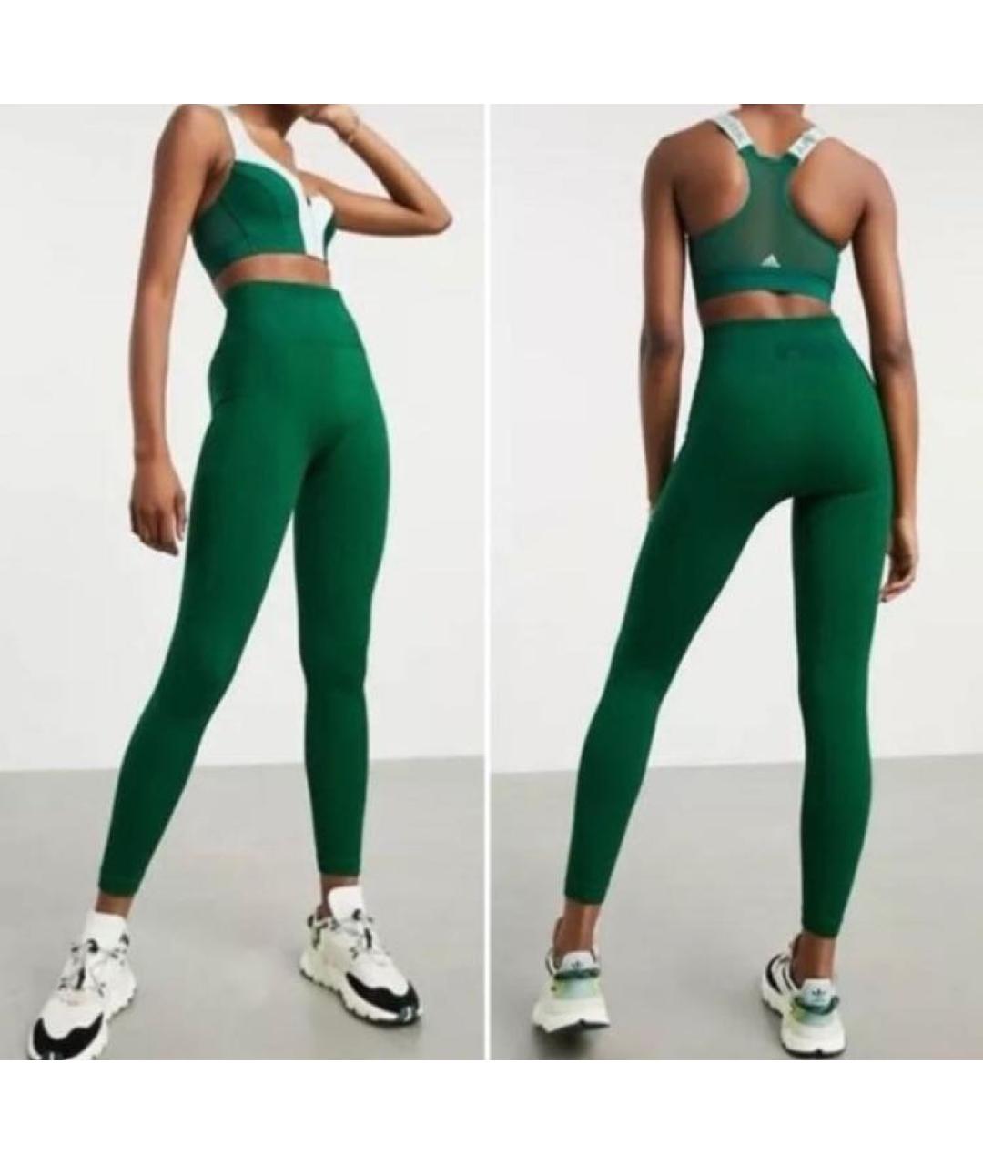 ADIDAS Зеленый полиэстеровый спортивные костюмы, фото 2