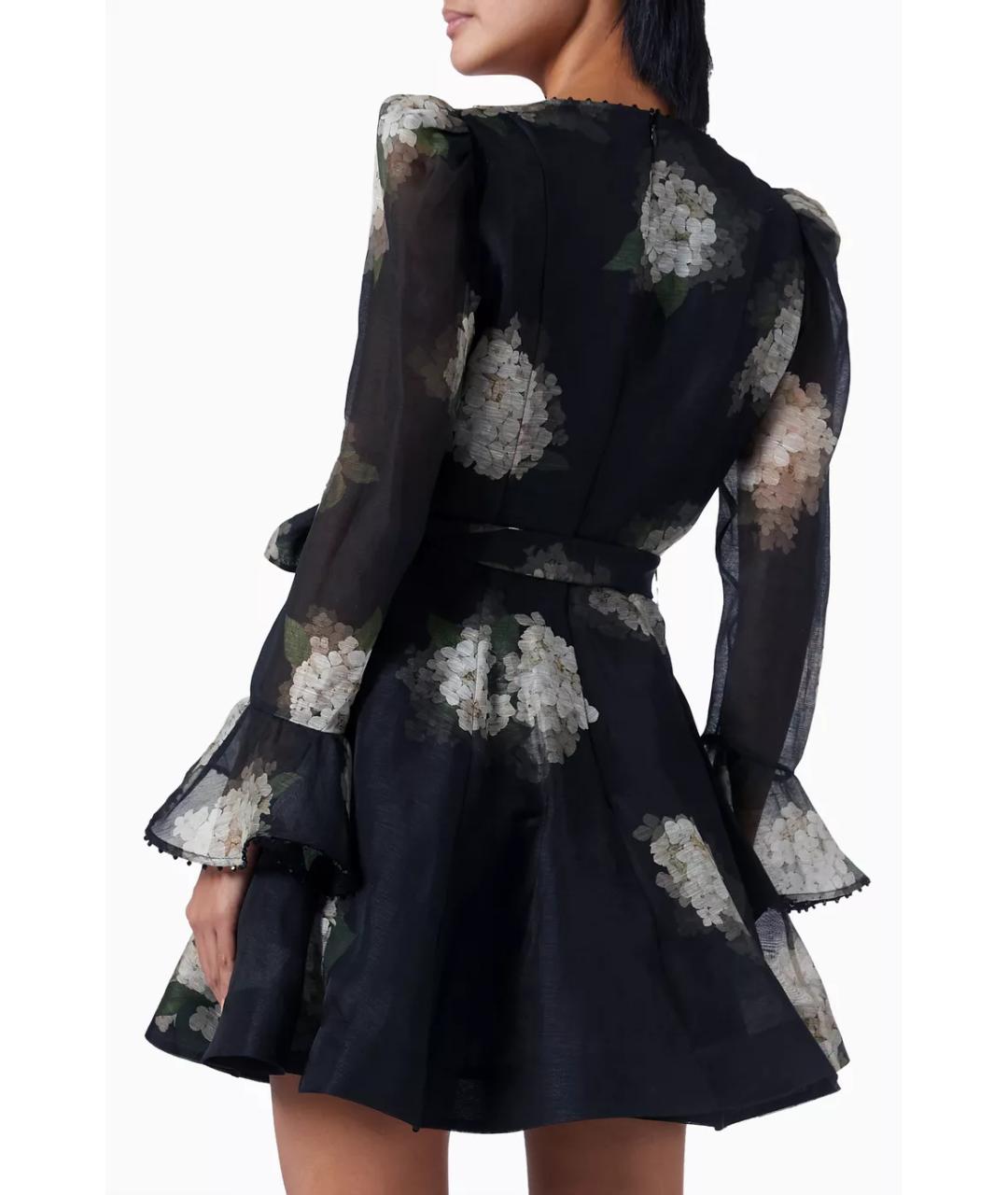 ZIMMERMANN Черное коктейльное платье, фото 7