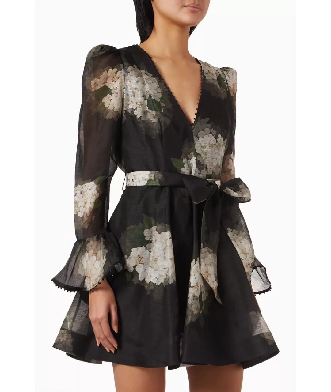 ZIMMERMANN Черное коктейльное платье, фото 6