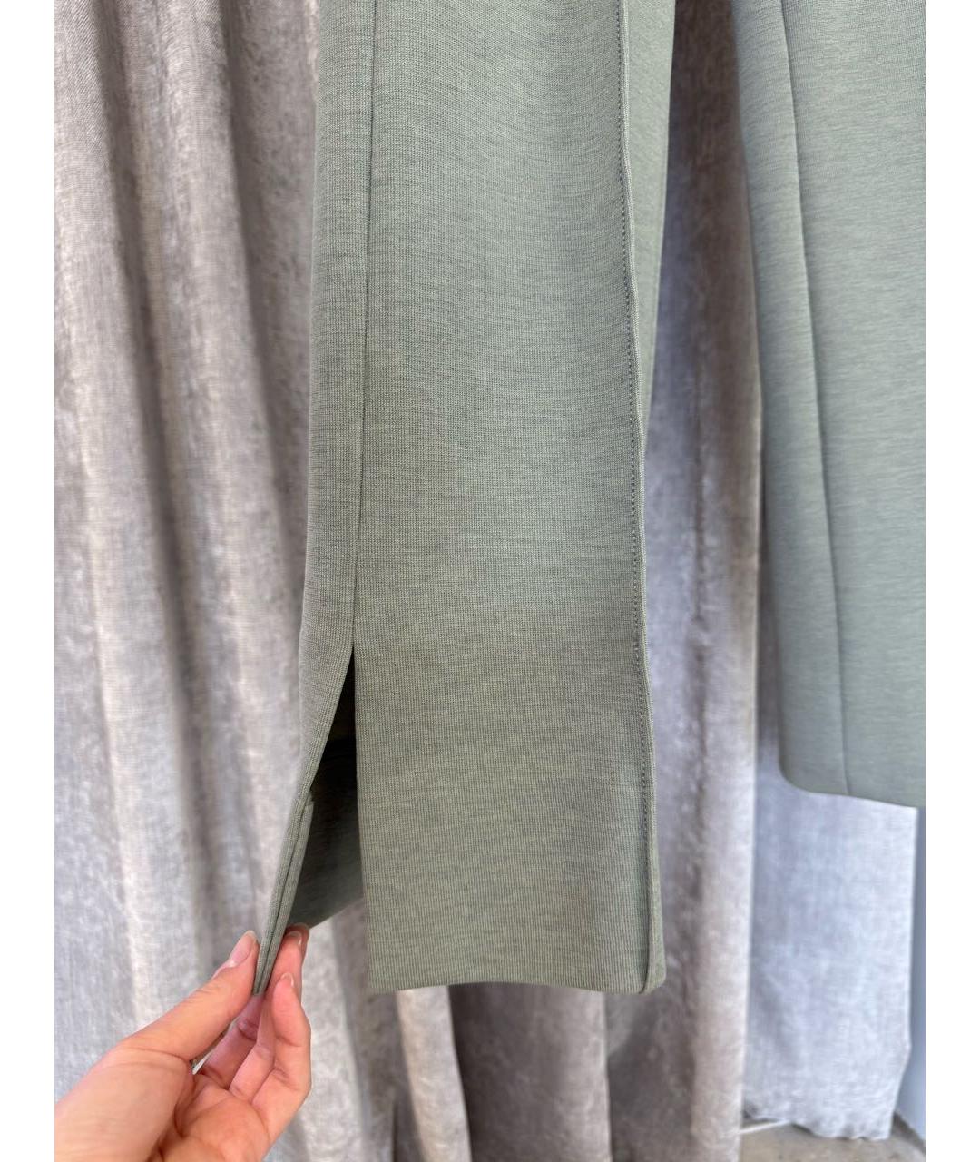 JIL SANDER Зеленый костюм с брюками, фото 7