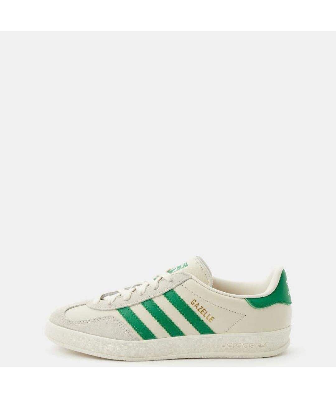 ADIDAS Бежевые кожаные кроссовки, фото 2