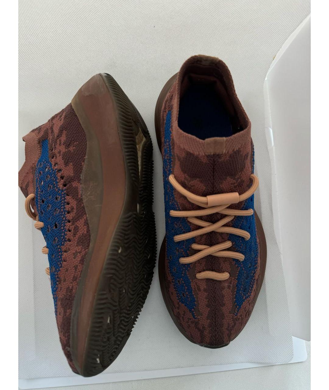 ADIDAS YEEZY Мульти текстильные кроссовки, фото 3