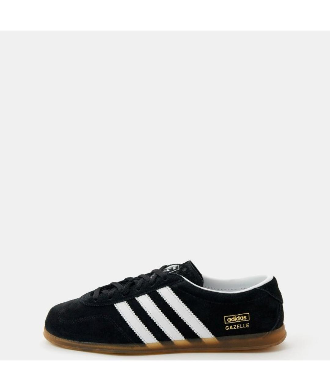 ADIDAS Черные замшевые кроссовки, фото 2