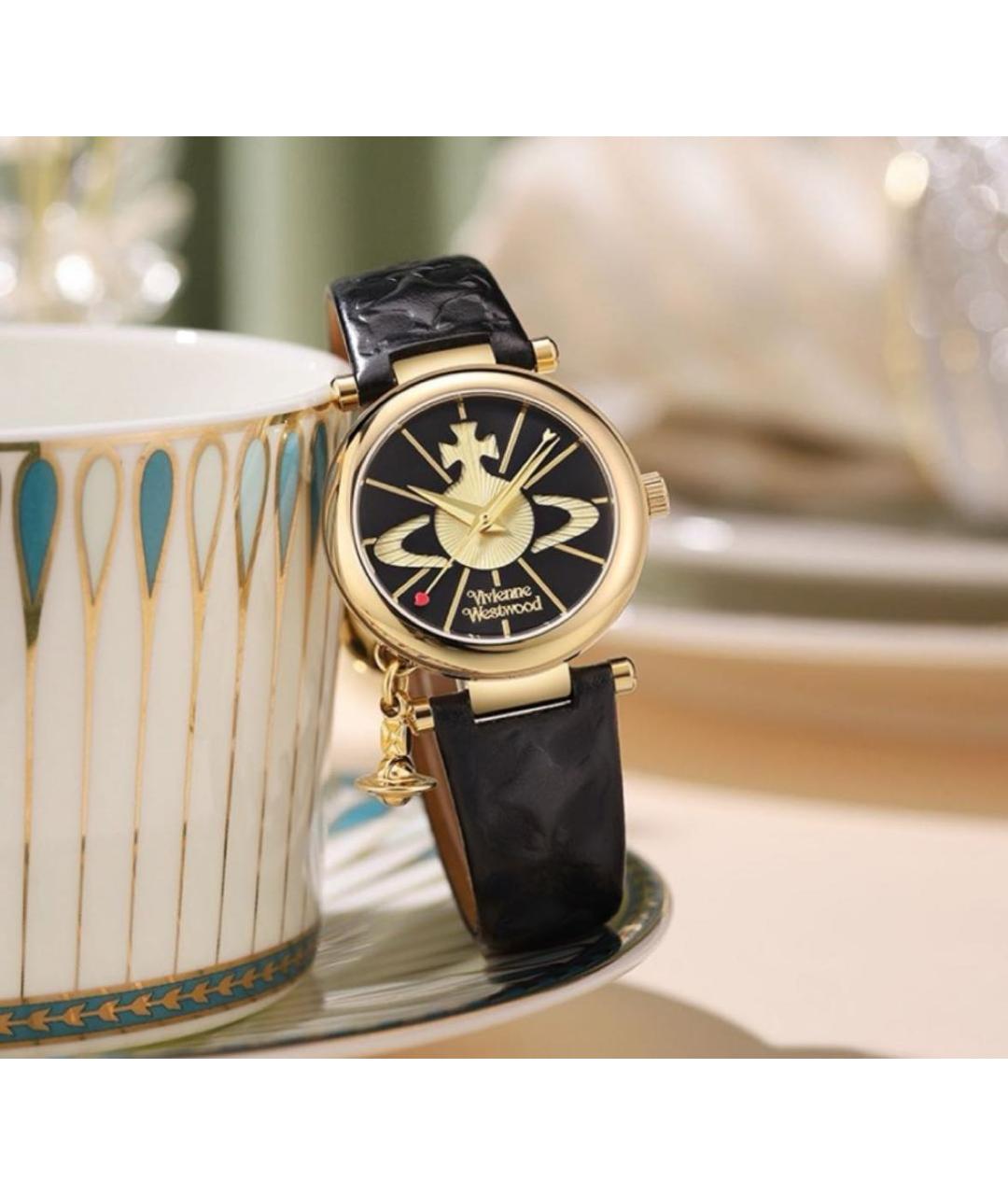 VIVIENNE WESTWOOD Черные часы, фото 4