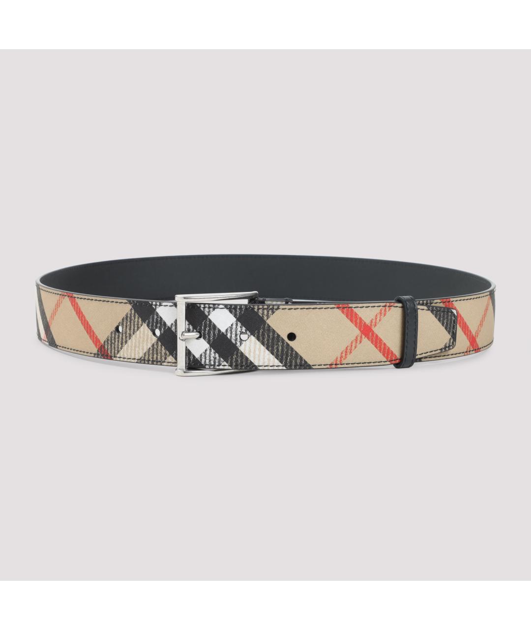 BURBERRY Бежевый ремень, фото 2