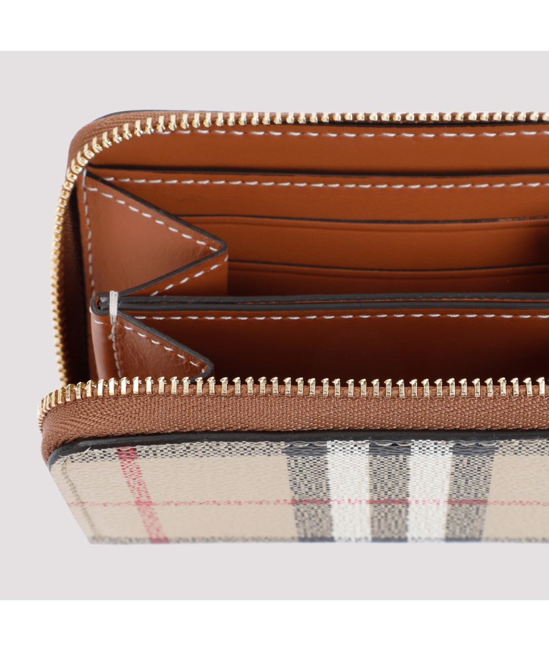 BURBERRY Бежевый кошелек, фото 4