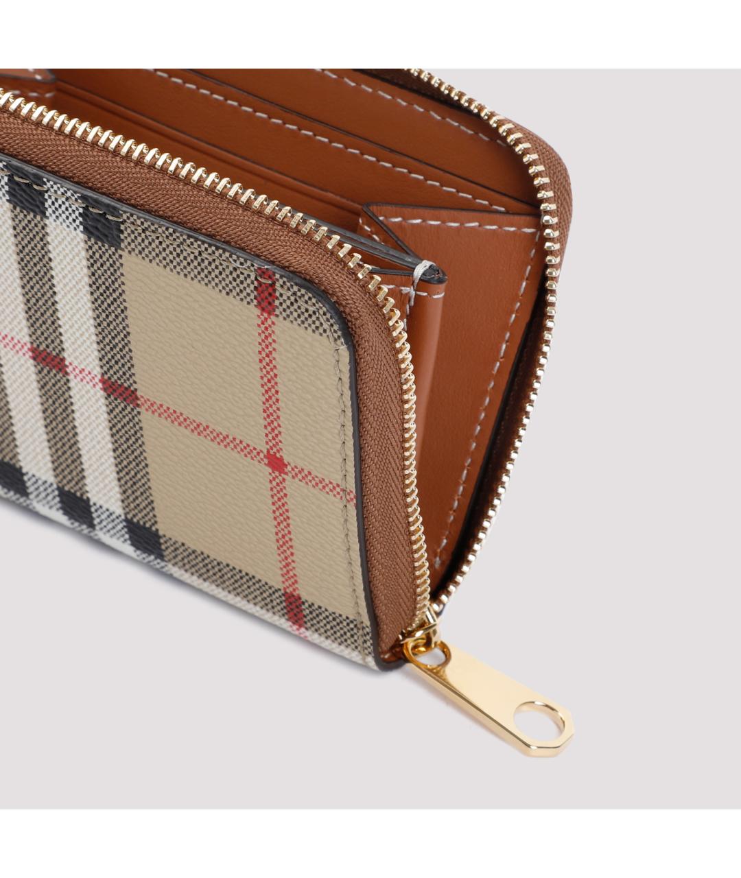 BURBERRY Бежевый кошелек, фото 5