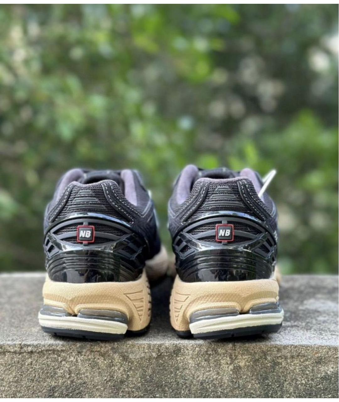 NEW BALANCE Черные замшевые кроссовки, фото 7