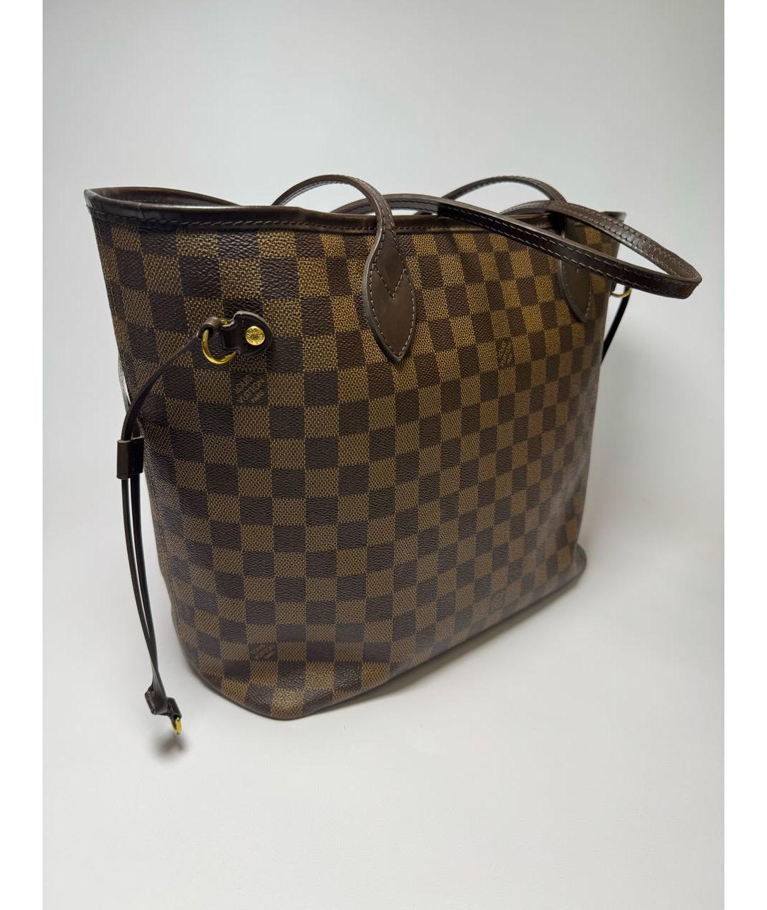 LOUIS VUITTON Коричневая сумка тоут, фото 2