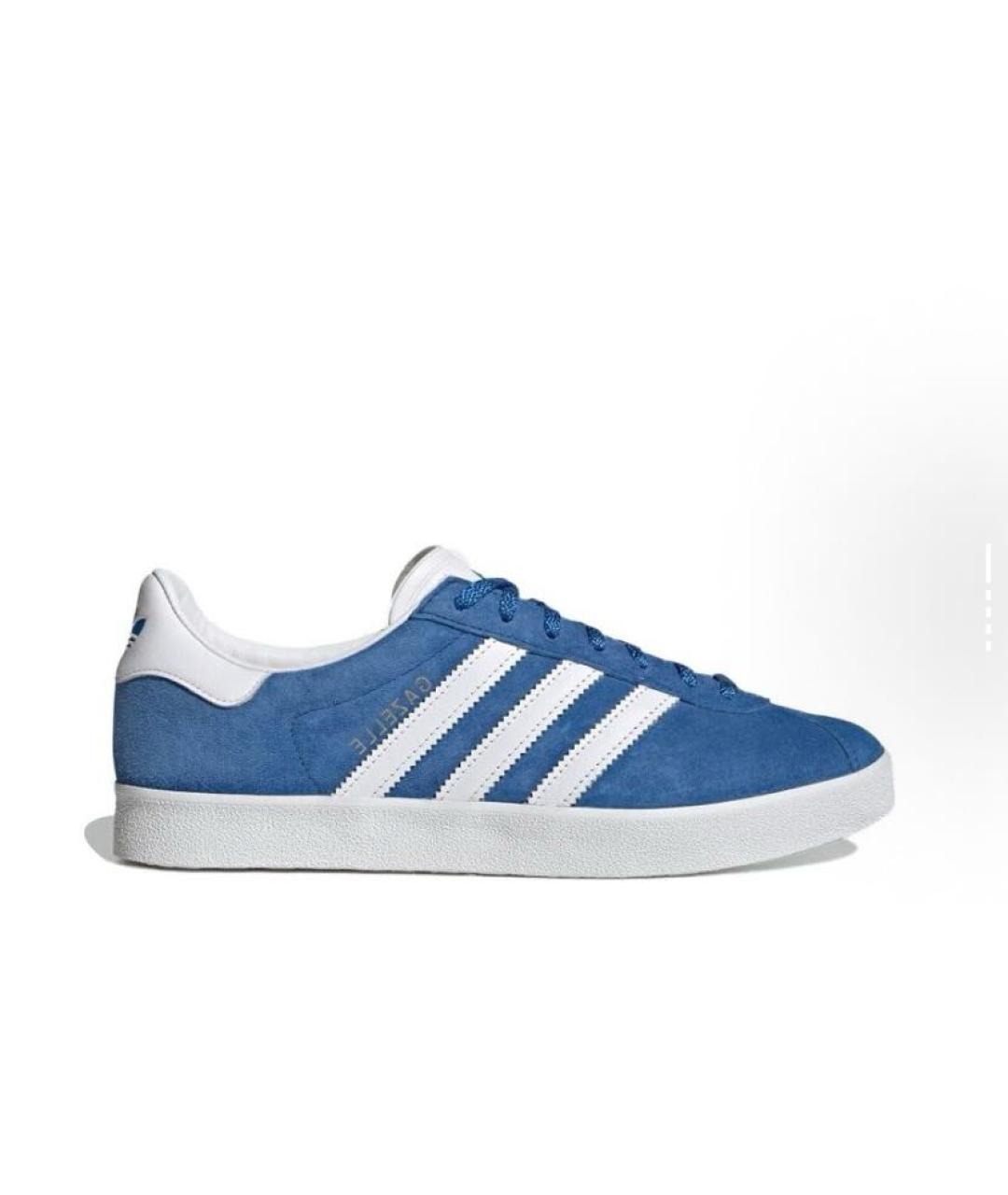 ADIDAS Синие замшевые кроссовки, фото 8