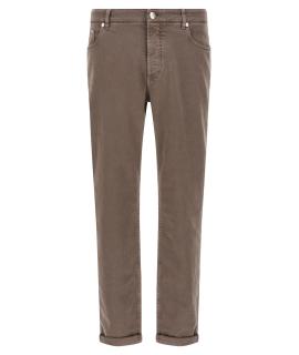 BRUNELLO CUCINELLI Прямые джинсы