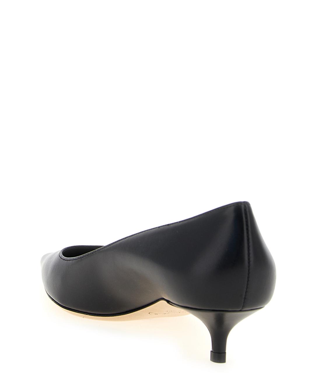 JIMMY CHOO Черные кожаные туфли, фото 3