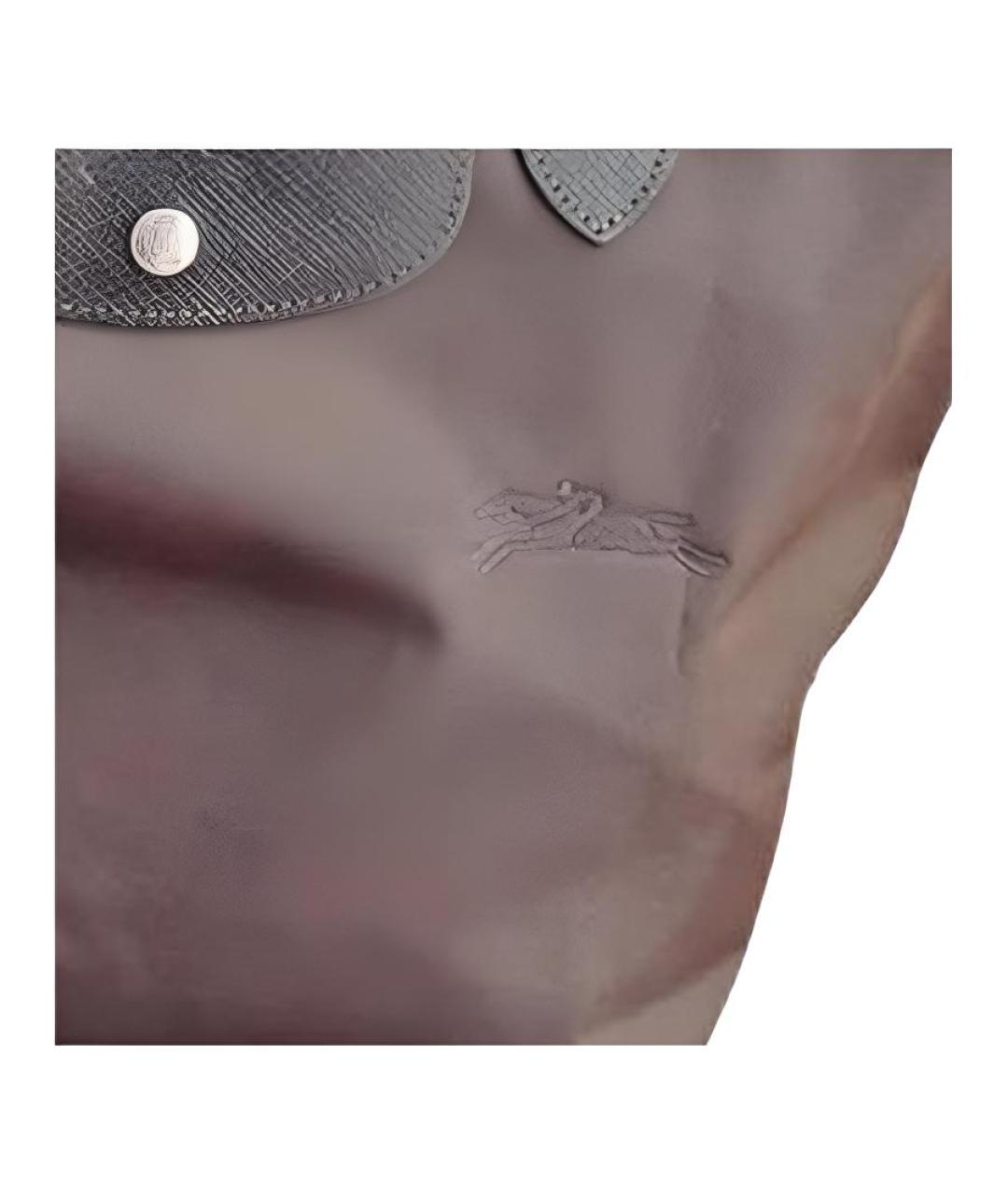 LONGCHAMP Коричневая сумка тоут, фото 4