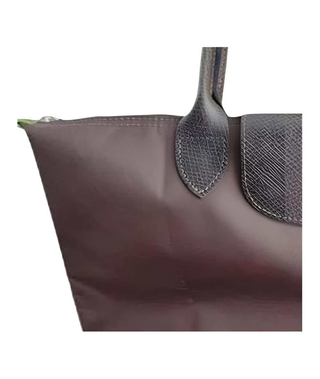 LONGCHAMP Коричневая сумка тоут, фото 5