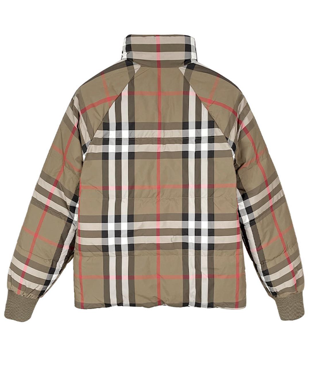 BURBERRY Коричневый пуховик, фото 2