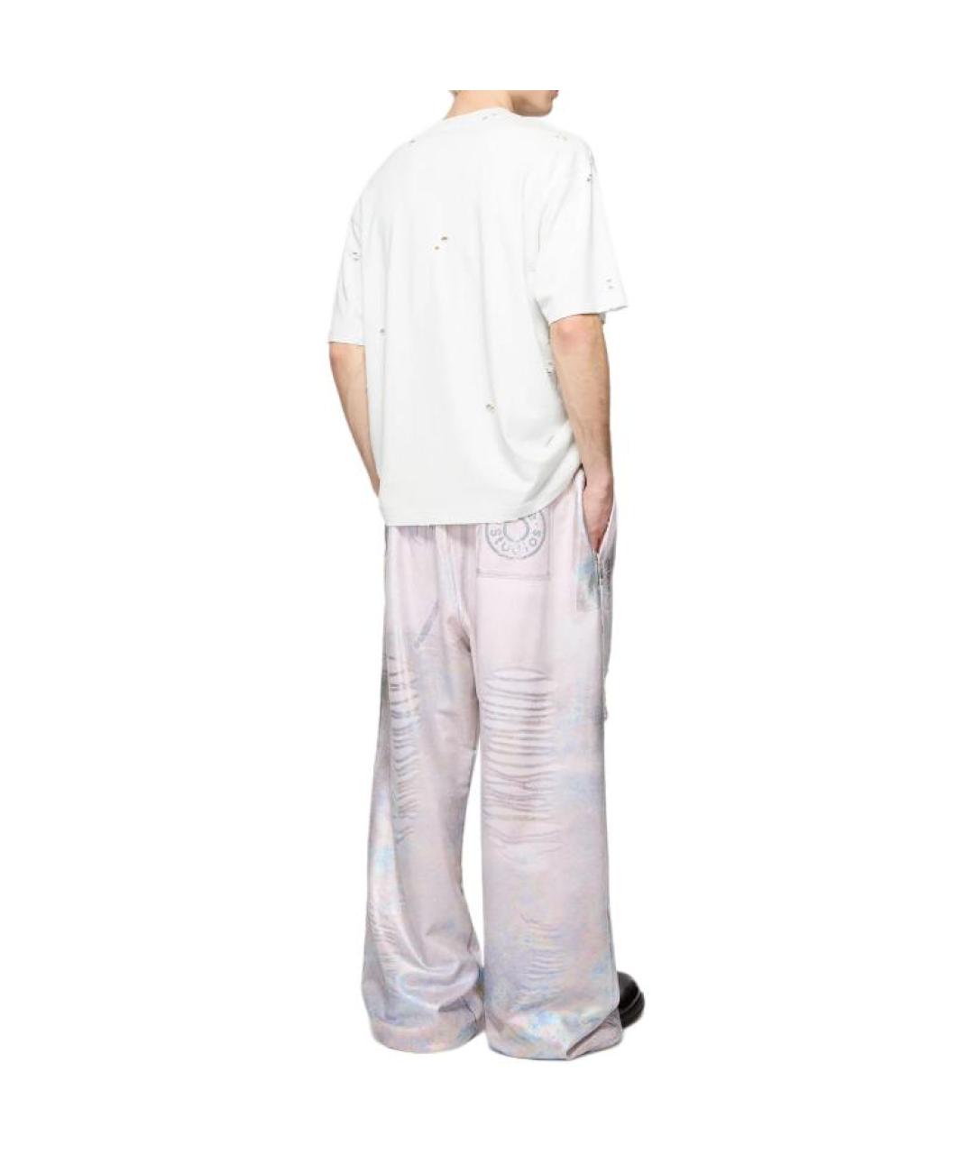 ACNE STUDIOS Белая хлопковая футболка, фото 5