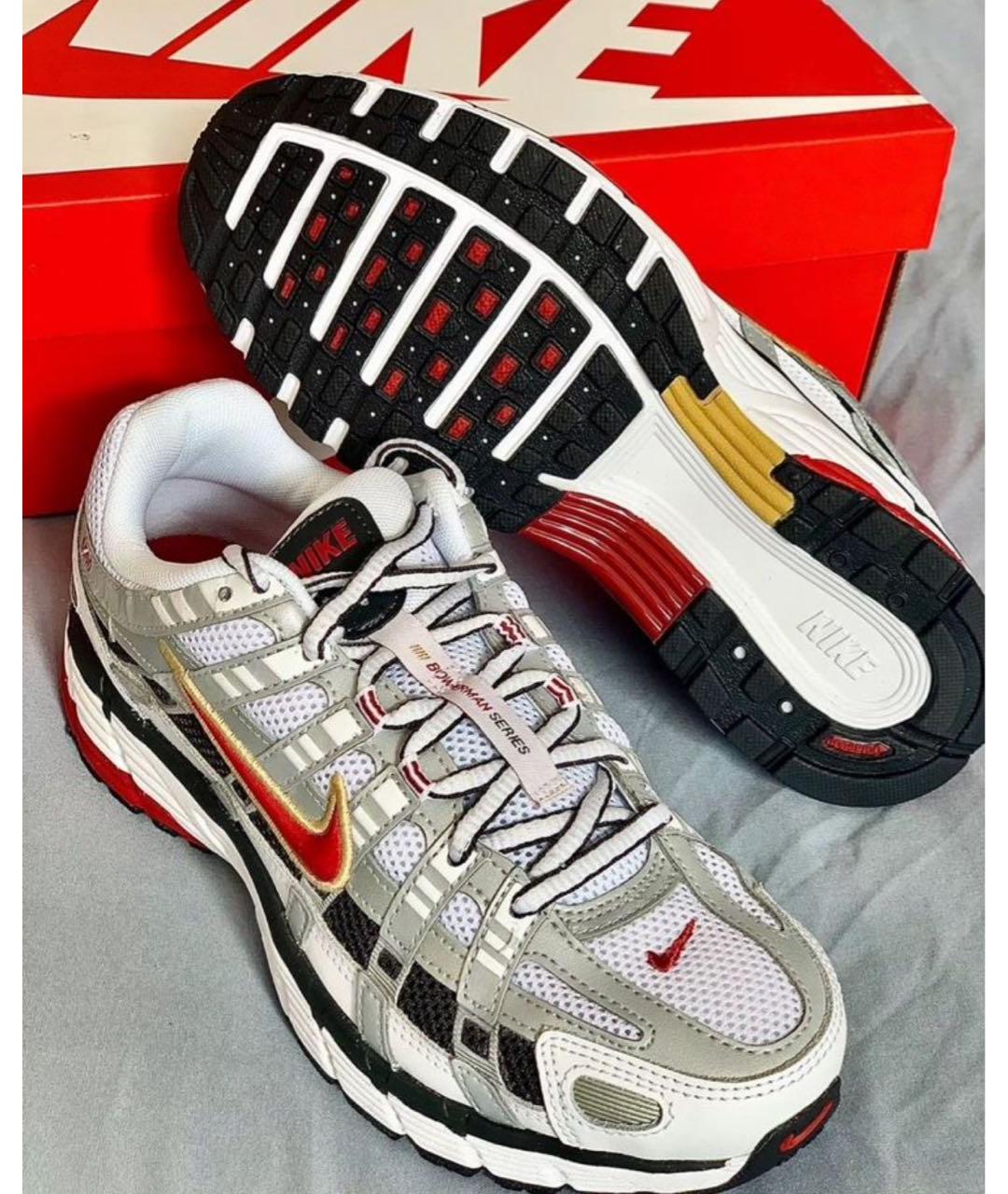 NIKE Мульти текстильные низкие кроссовки / кеды, фото 5