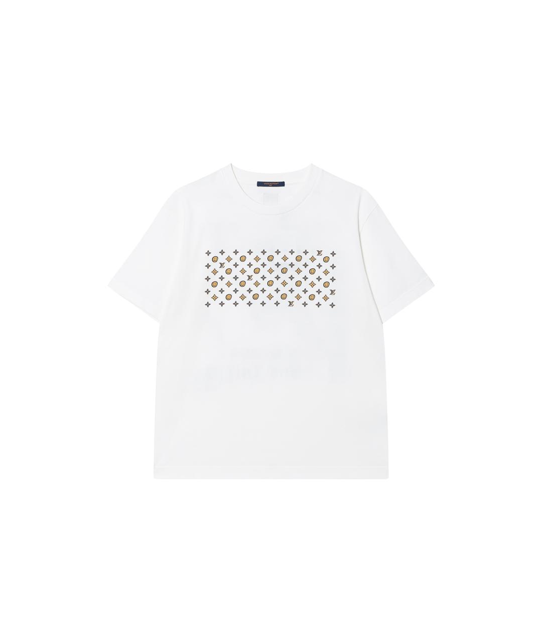 LOUIS VUITTON Белая футболка, фото 1