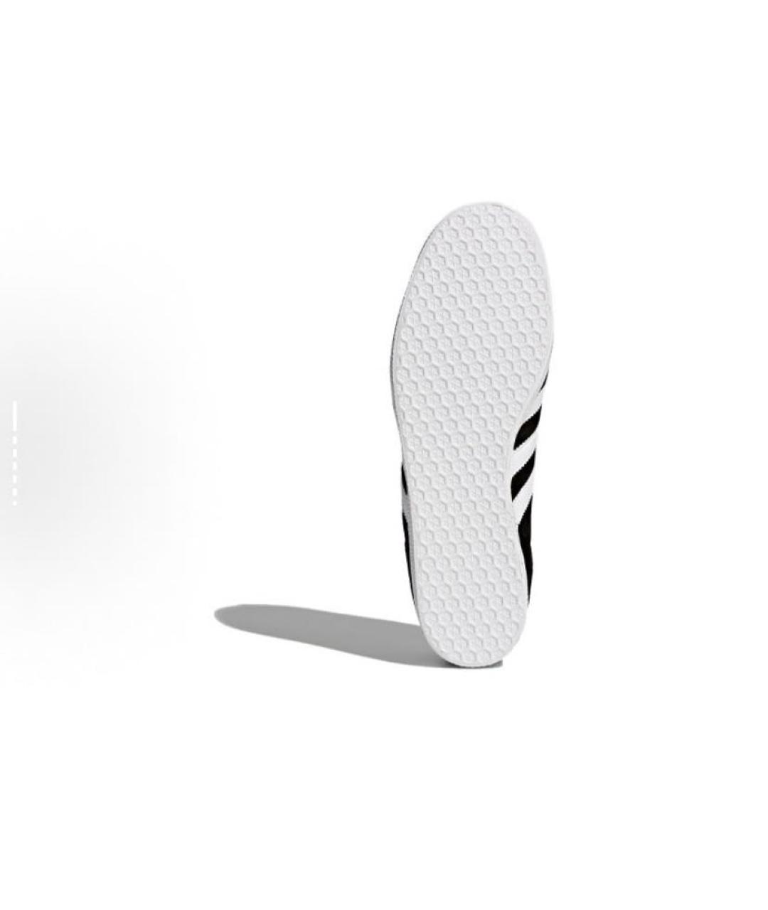 ADIDAS Черные замшевые кроссовки, фото 6