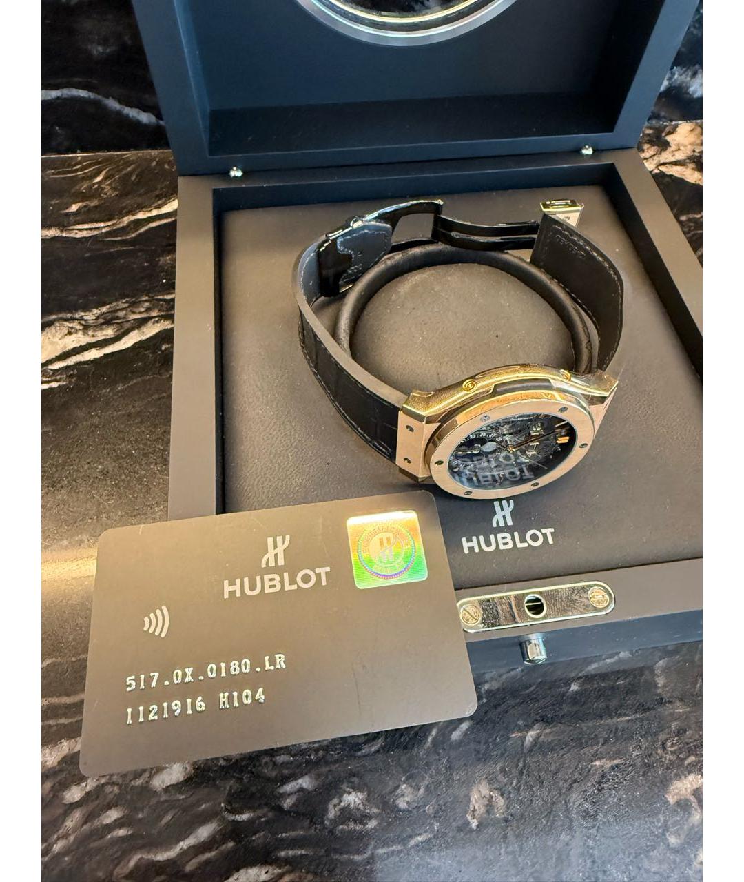 HUBLOT Золотые часы из розового золота, фото 3