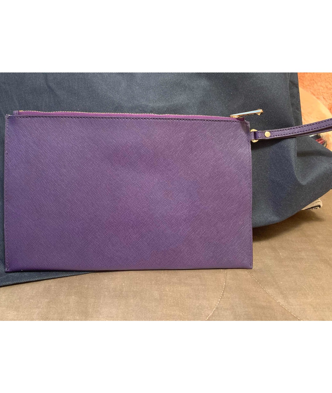 MICHAEL KORS Фиолетовая сумка тоут, фото 3