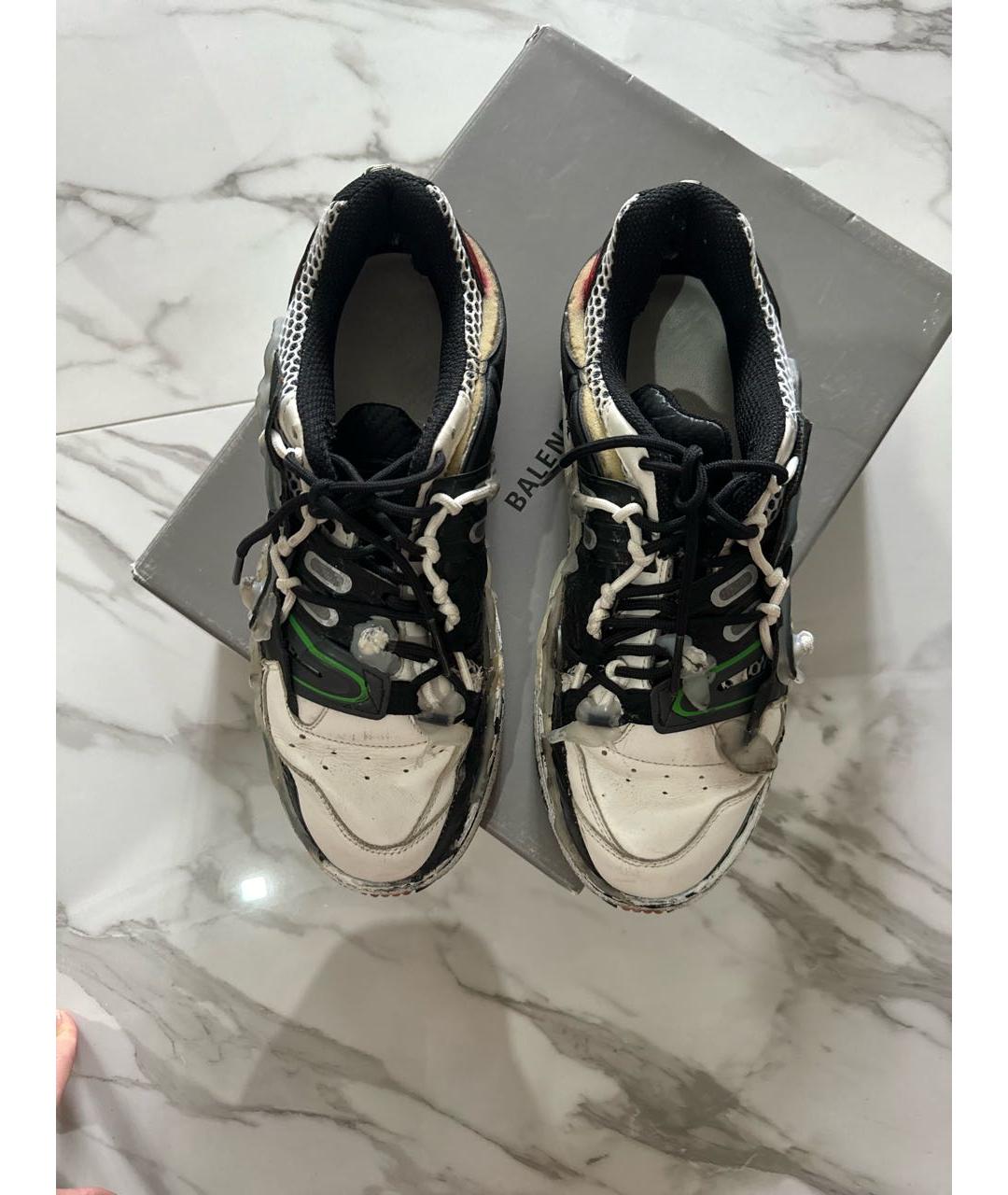 MAISON MARGIELA Текстильные низкие кроссовки / кеды, фото 3