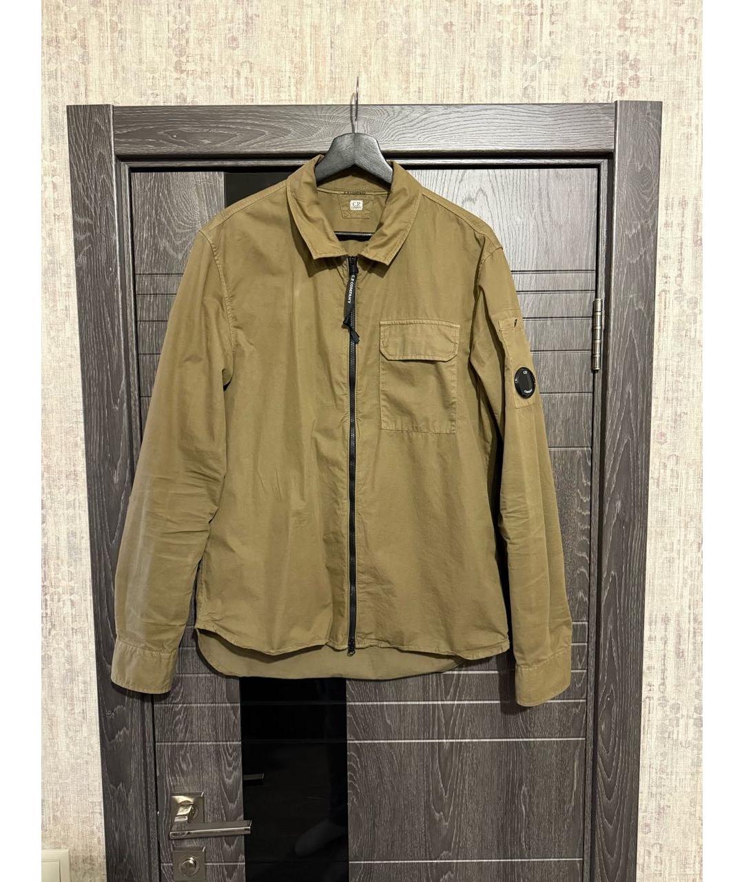 CP COMPANY Хаки хлопковая куртка, фото 5
