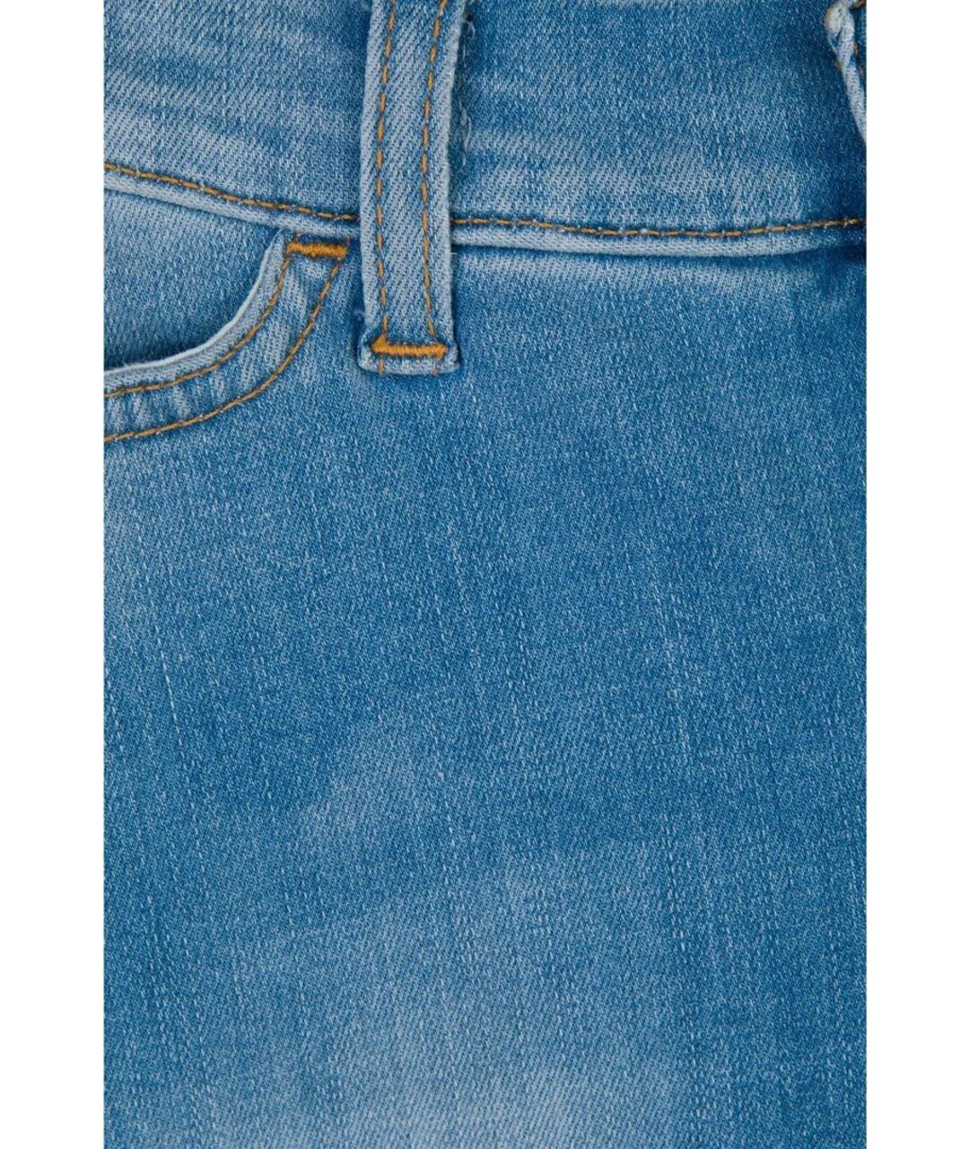 LITTLE REMIX Голубые хлопковые детские джинсы, фото 3