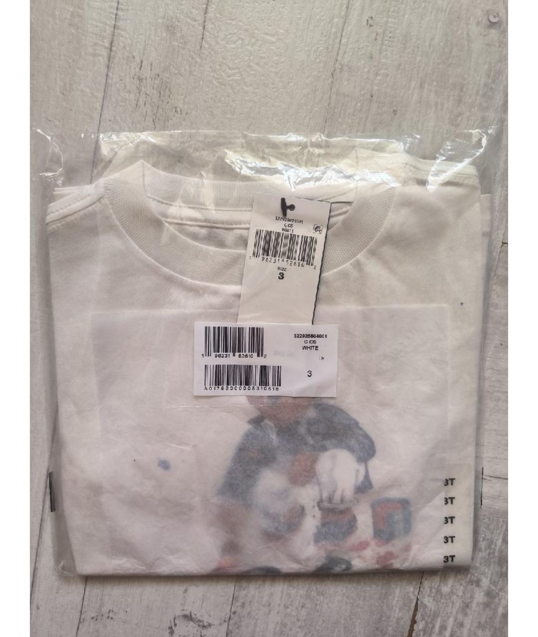 RALPH LAUREN KIDS Мульти хлопковая детская футболка, фото 4