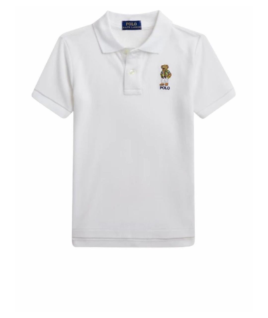 RALPH LAUREN KIDS Мульти хлопковая детская футболка, фото 3
