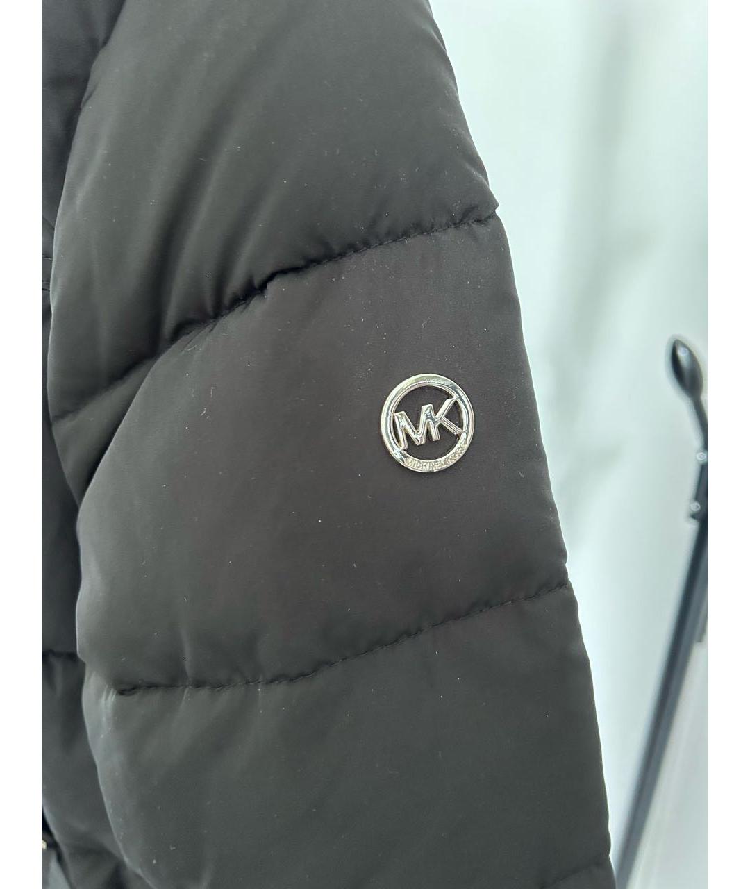 MICHAEL KORS Черная полиэстеровая куртка, фото 4