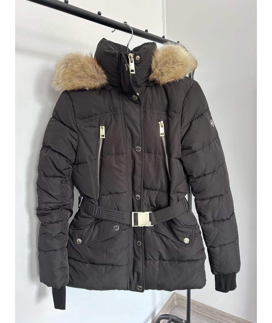 MICHAEL KORS Черная полиэстеровая куртка, фото 8