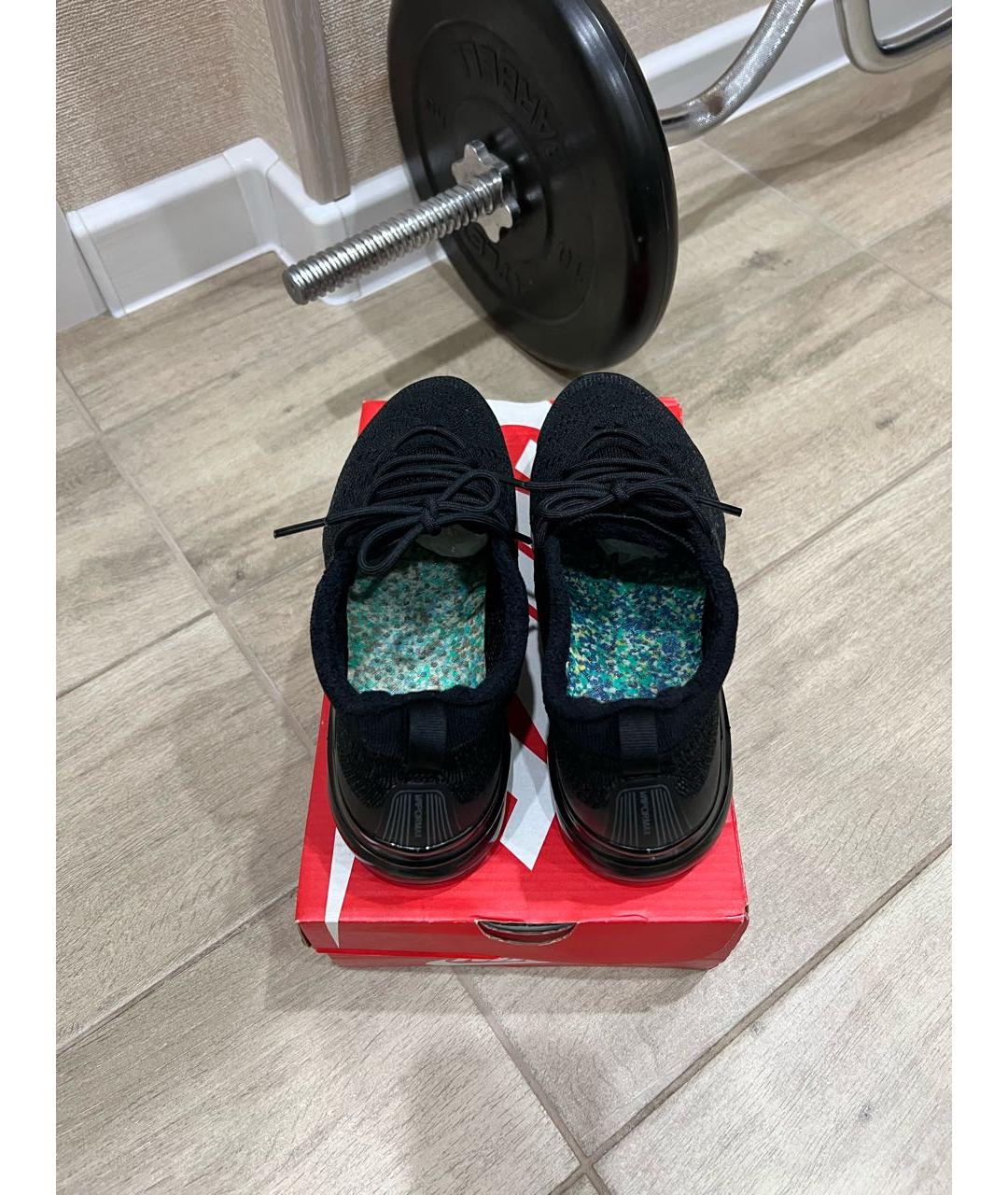 NIKE Черные текстильные кроссовки, фото 3