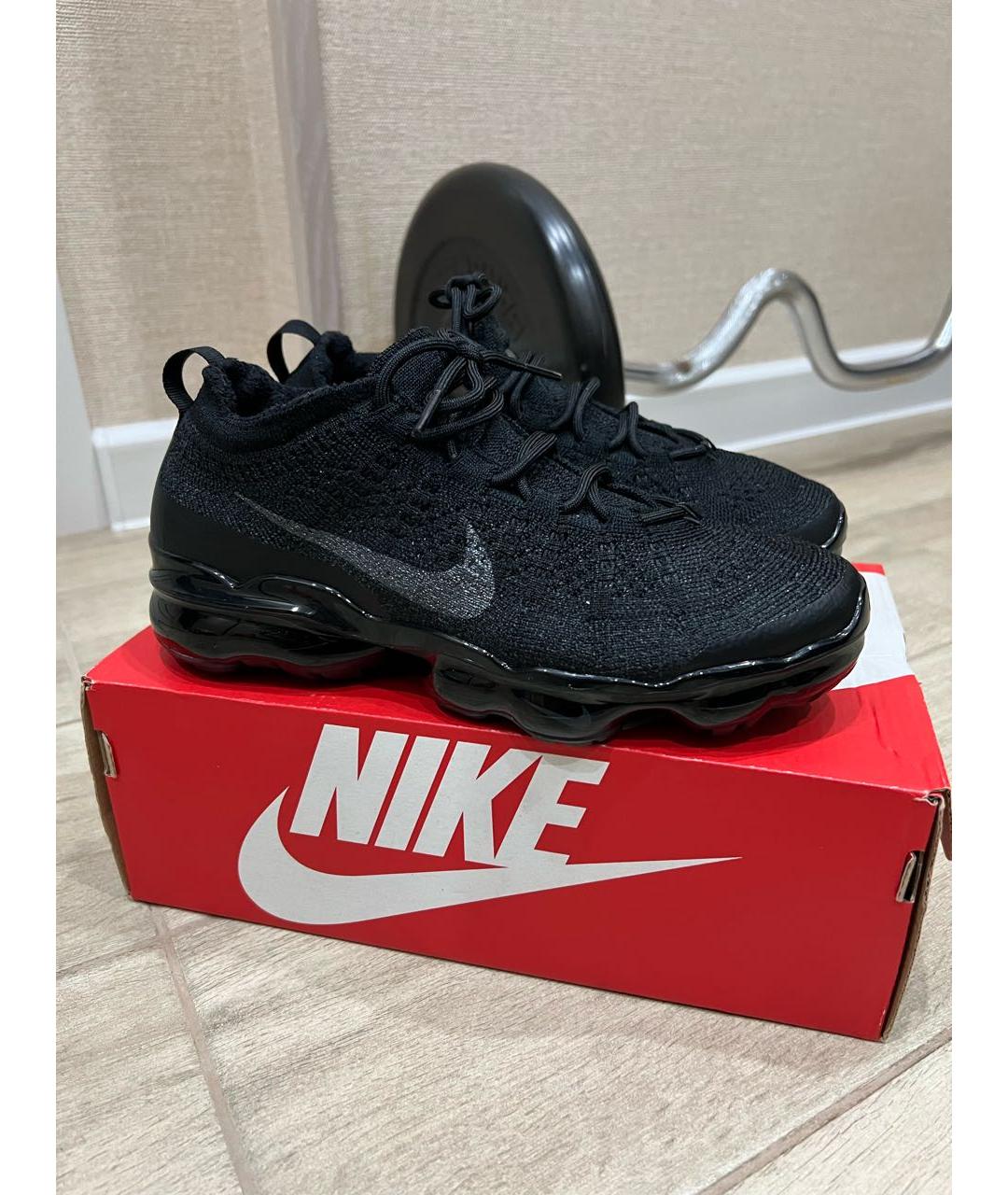 NIKE Черные текстильные кроссовки, фото 6