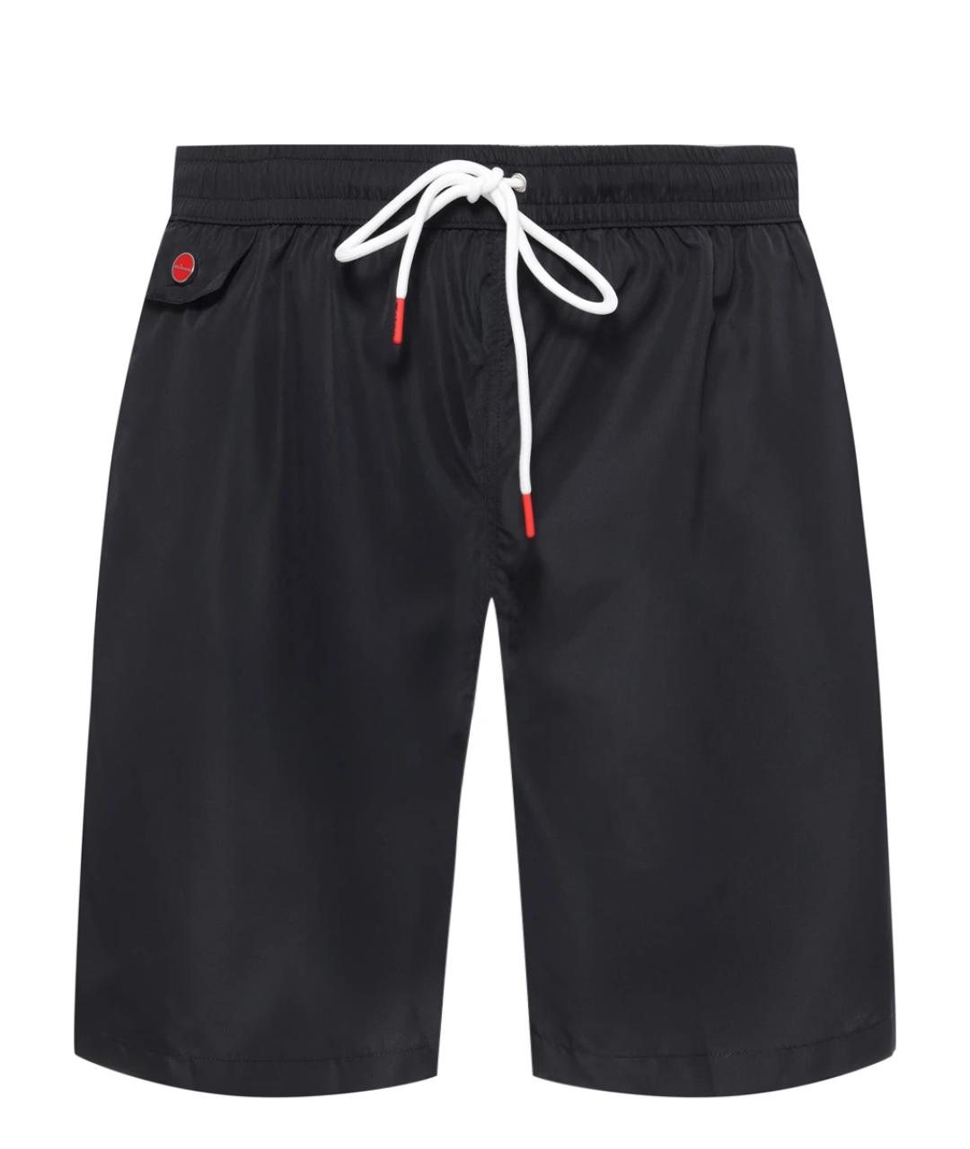 KITON Черные шорты, фото 1