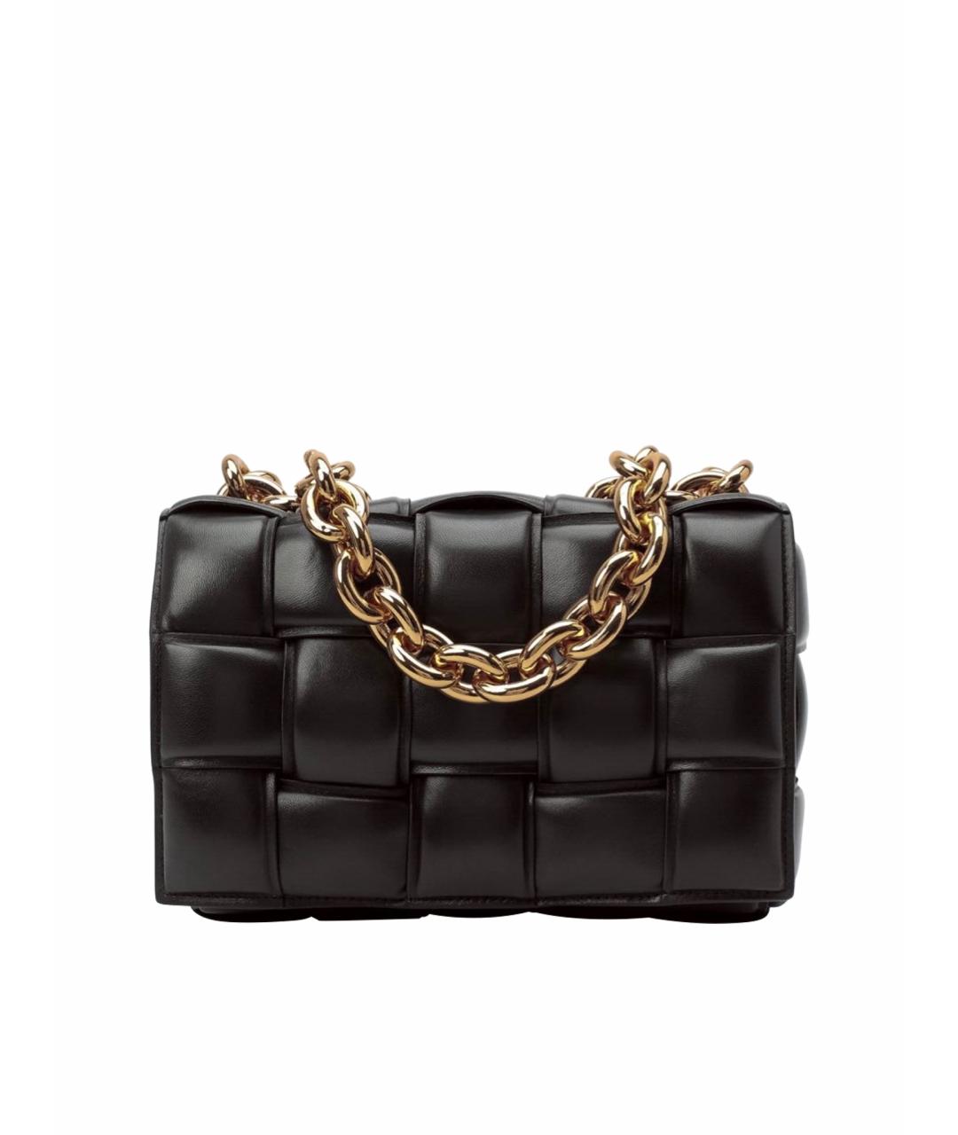 BOTTEGA VENETA Коричневая кожаная сумка через плечо, фото 1