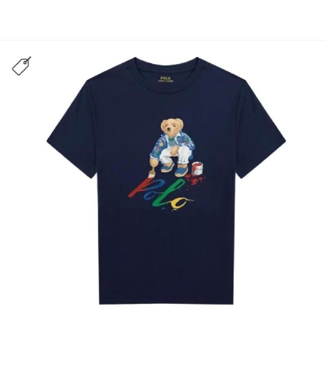 RALPH LAUREN KIDS Темно-синий детская футболка / топ, фото 6