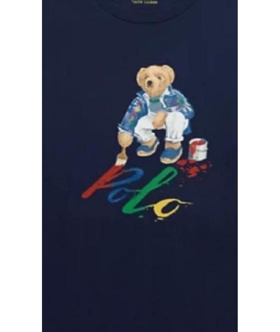 RALPH LAUREN KIDS Темно-синий детская футболка / топ, фото 3
