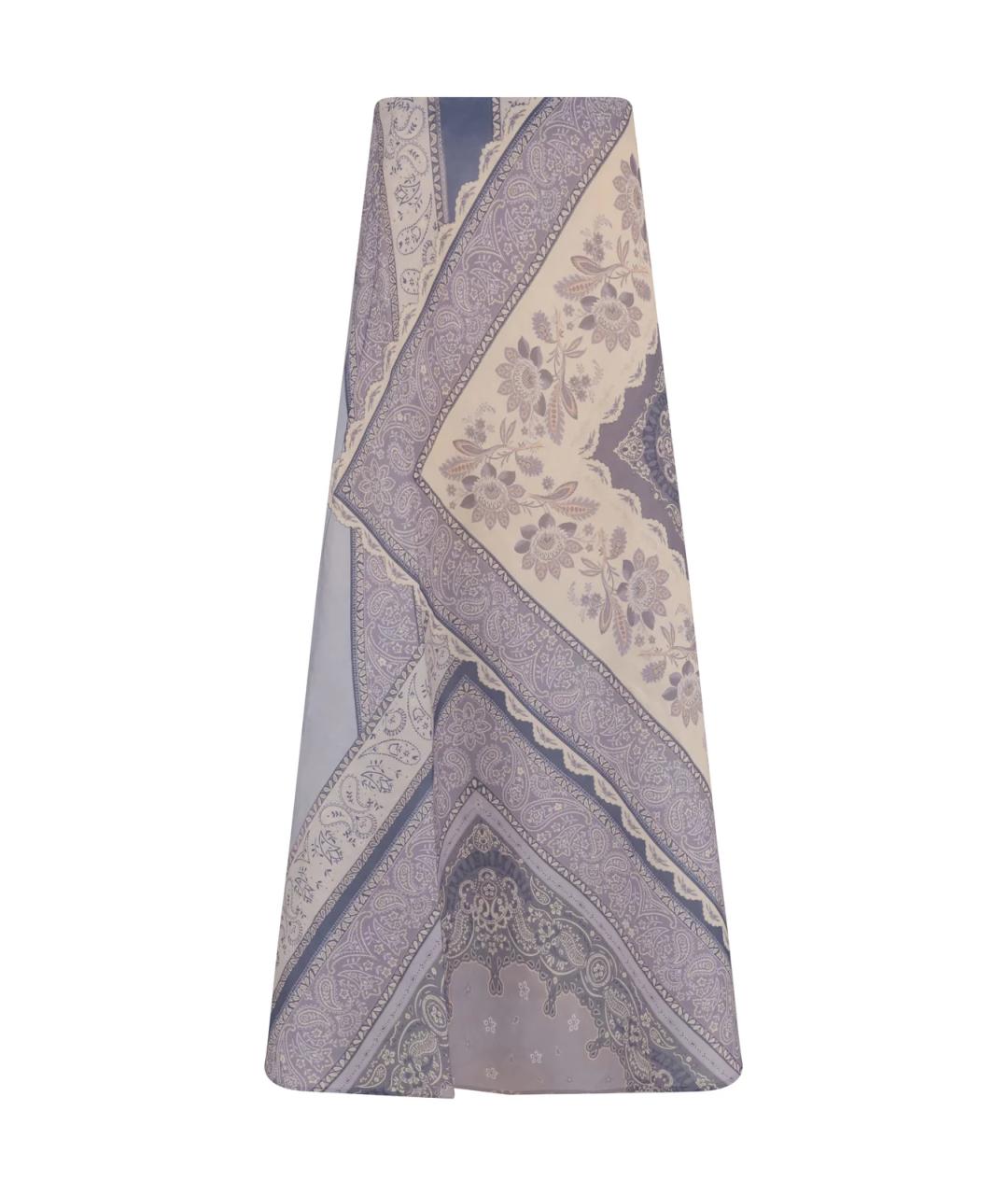 ZIMMERMANN Фиолетовая юбка миди, фото 1