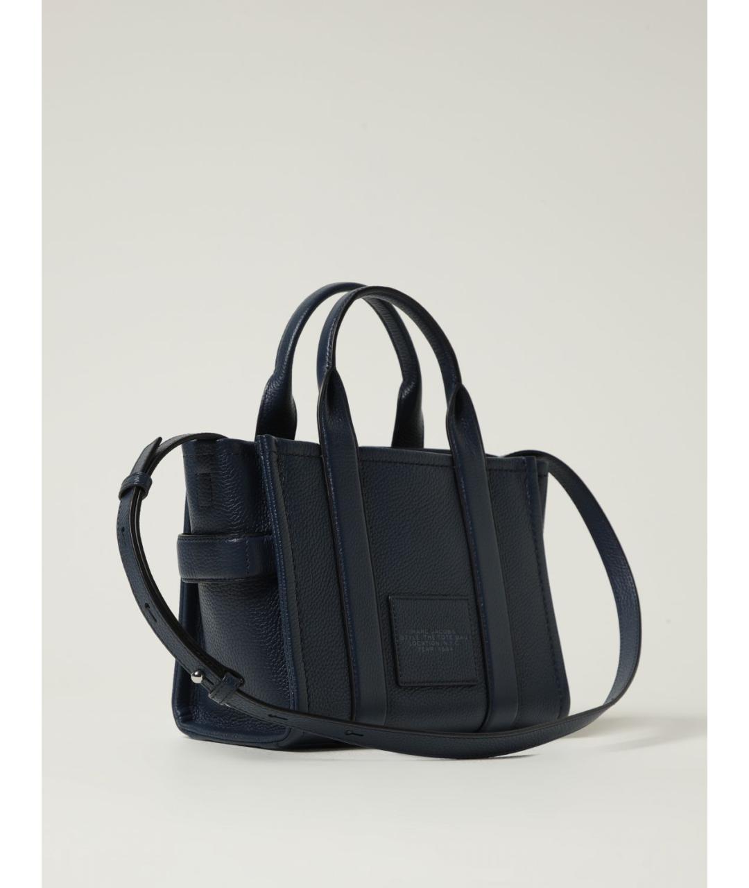 MARC JACOBS Синяя кожаная сумка тоут, фото 2