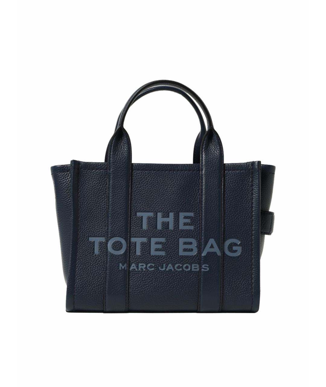 MARC JACOBS Синяя кожаная сумка тоут, фото 1