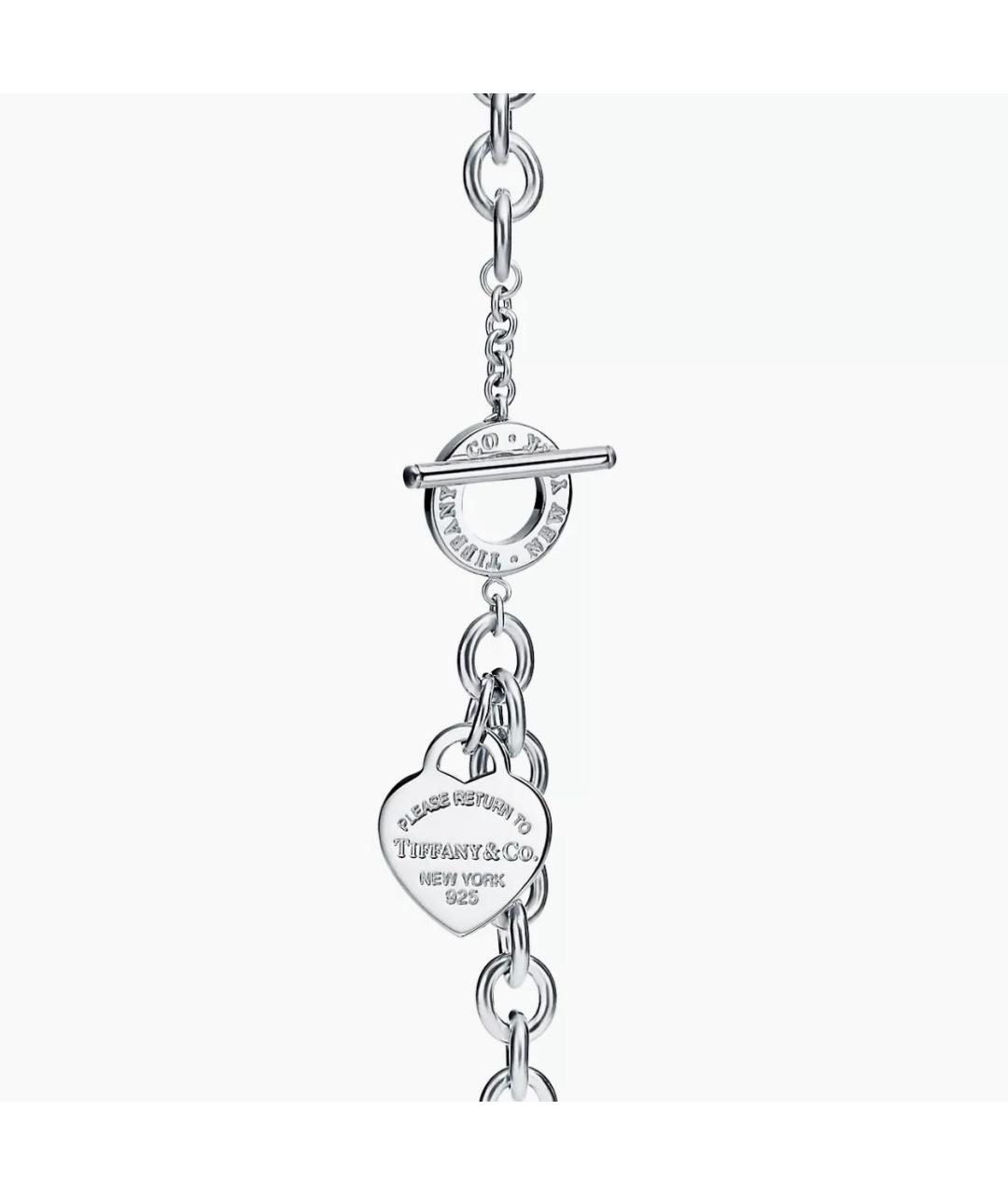 TIFFANY&CO Серебрянный серебряный браслет, фото 3