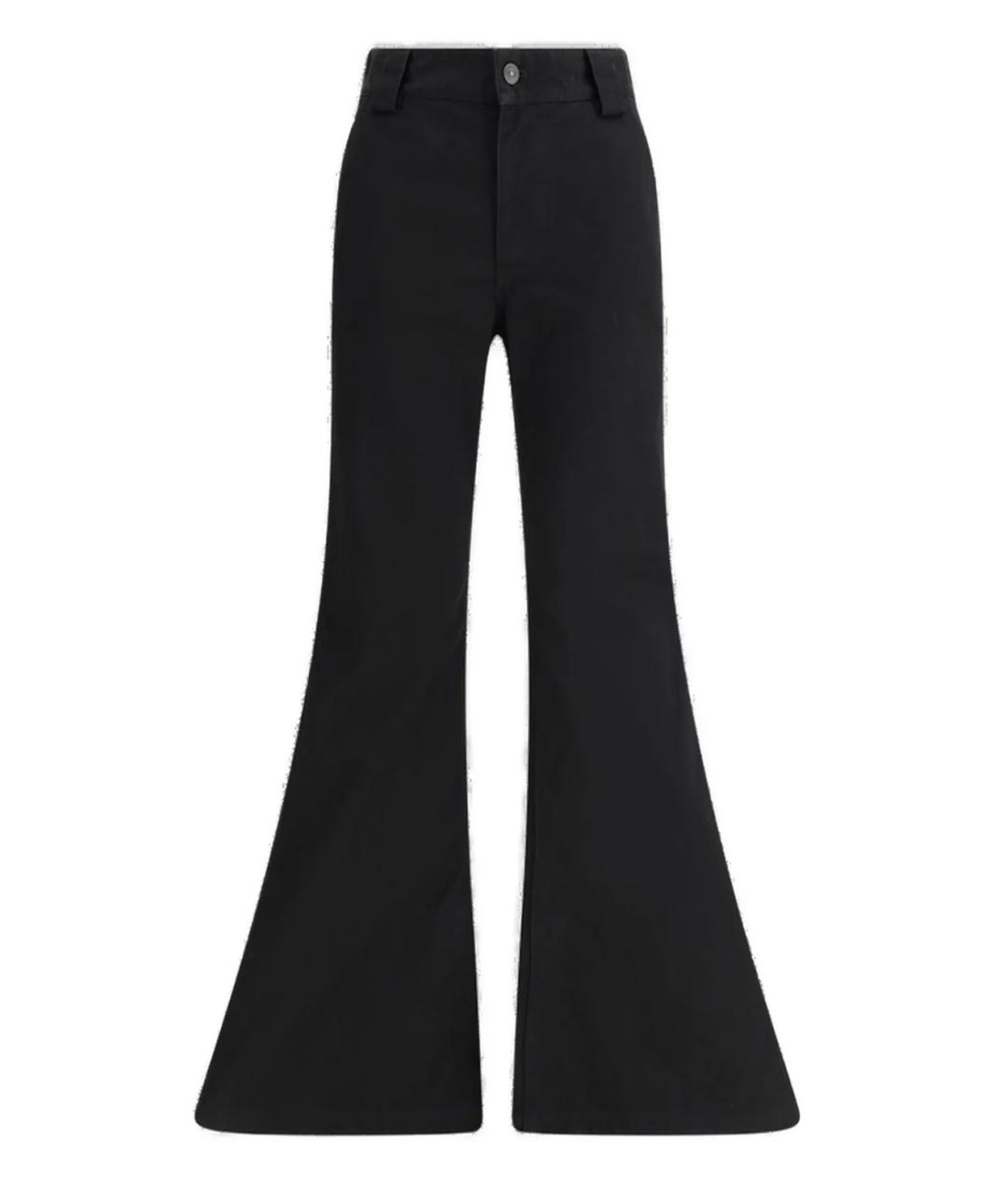 BALENCIAGA Черные брюки широкие, фото 1