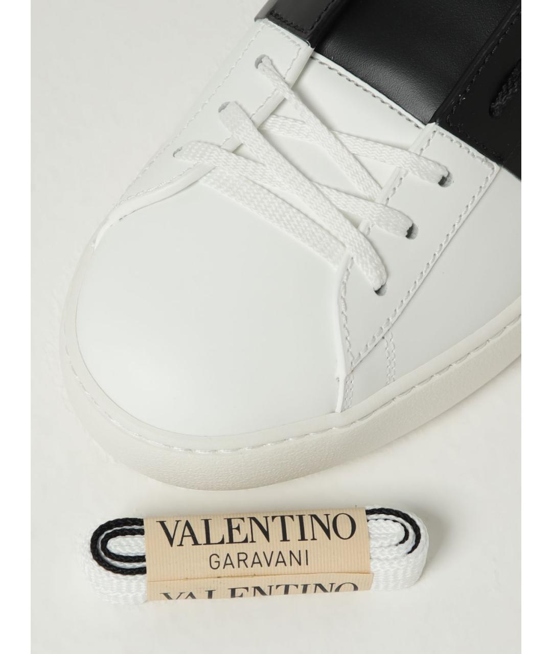 VALENTINO Белые низкие кроссовки / кеды, фото 4