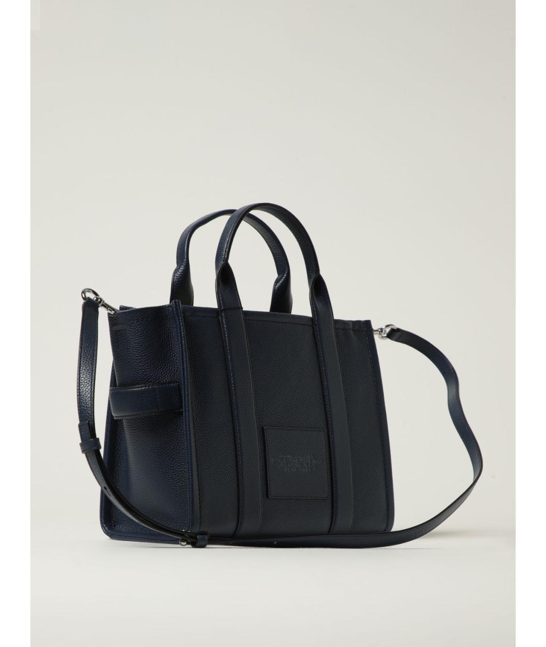 MARC JACOBS Синяя кожаная сумка тоут, фото 2